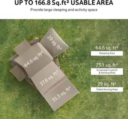 Naturehike Village Instant Tent, 4-8… — Photo 4