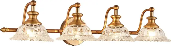 XIEDUN 4-Light Vanity Light Fixtures… — Photo 1