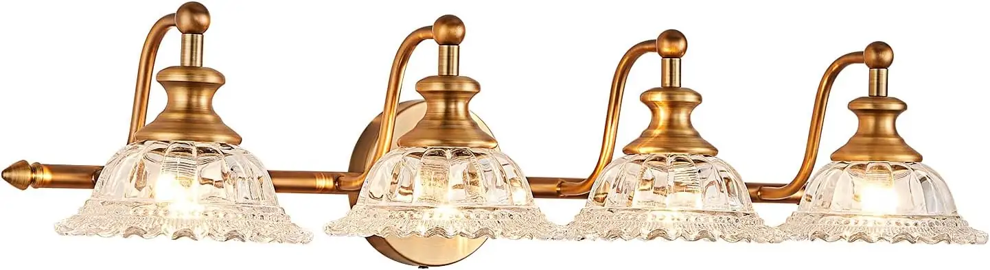 XIEDUN 4-Light Vanity Light Fixtures… — Photo 1