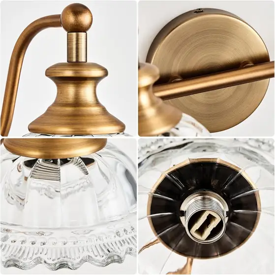 XIEDUN 4-Light Vanity Light Fixtures… — Photo 4