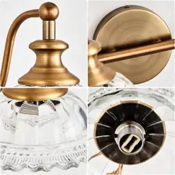 XIEDUN 4-Light Vanity Light Fixtures… — Photo 4