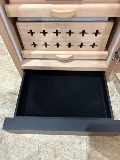 Flauno 100-Count Cigar Humidor Cabinet… — Photo 10