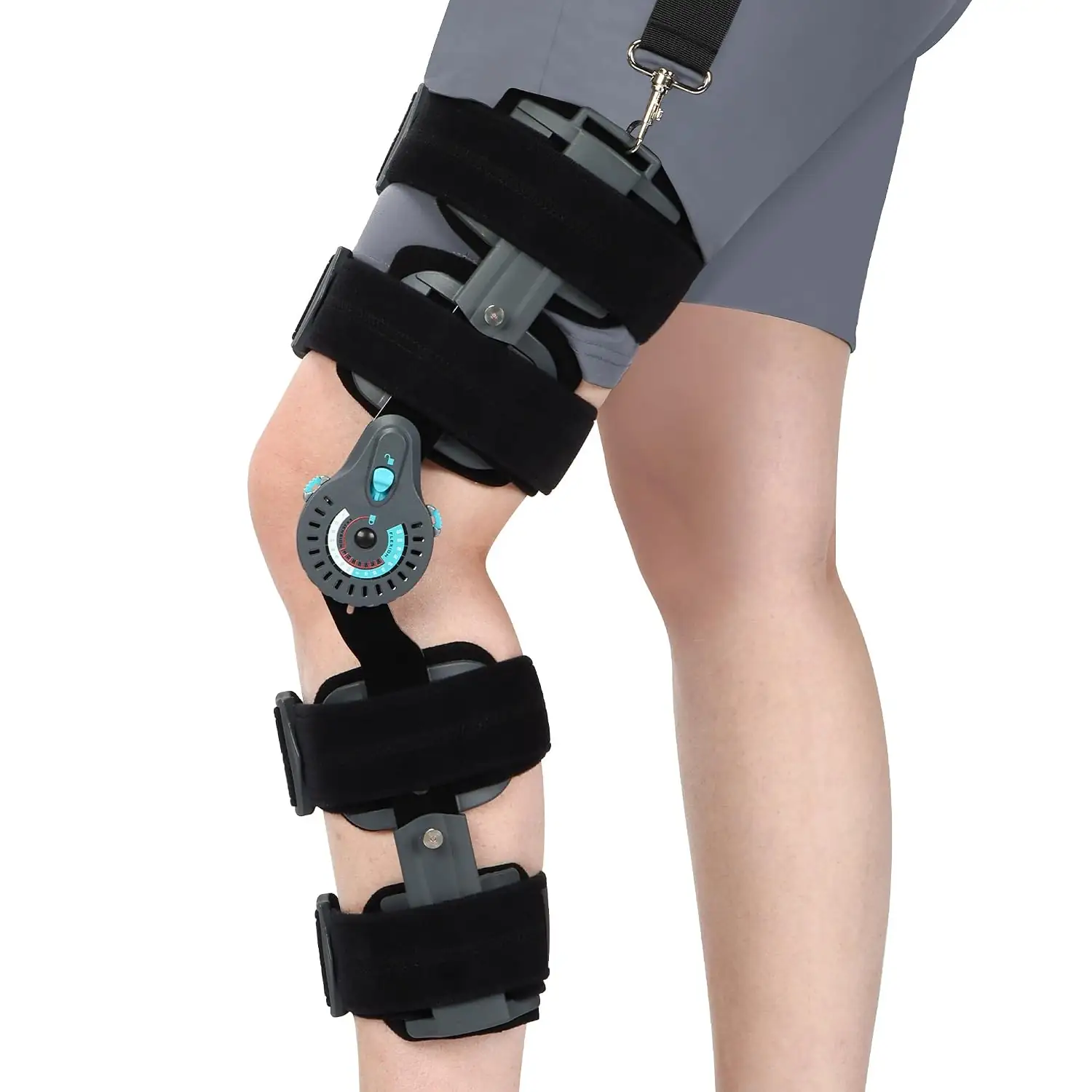Hinged Knee Brace with Side… — Photo 1