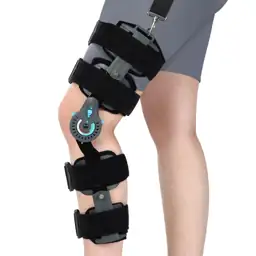 Hinged Knee Brace with Side… — Photo 1