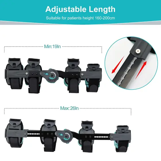 Hinged Knee Brace with Side… — Photo 2