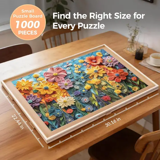 ALL4JIG 1000-Piece Rotating Puzzle Board… — Photo 2