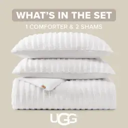 UGG Kenzie King Comforter Set,… — Photo 3