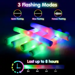 217 PCS Foam Glow Sticks… — Photo 2