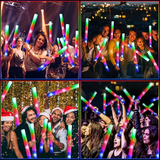 217 PCS Foam Glow Sticks… — Photo 4