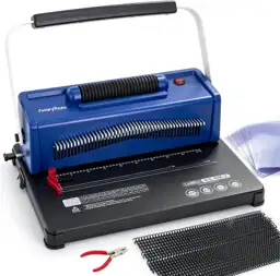 Electric Spiral Coil Binding Machine,4:1… — Photo 1