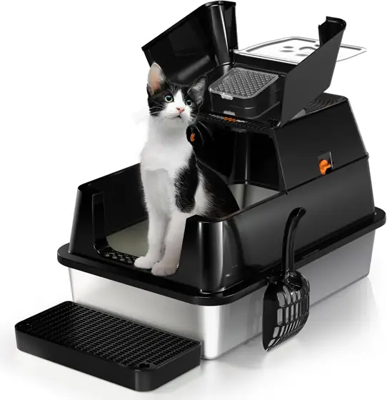 Stainless Steel Cat Litter Box… — Photo 1