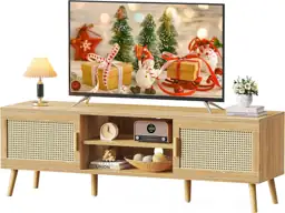 SUPERJARE Boho 65" TV Stand,… — Photo 1
