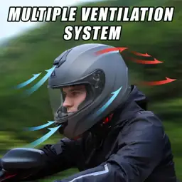 TRIANGLE Full Face Motorcycle Helmet… — Photo 3