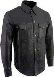 Milwaukee Leather Men's Premium Leather… — Photo 1