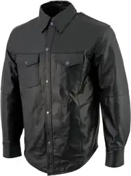 Milwaukee Leather Men's Premium Leather… — Photo 4