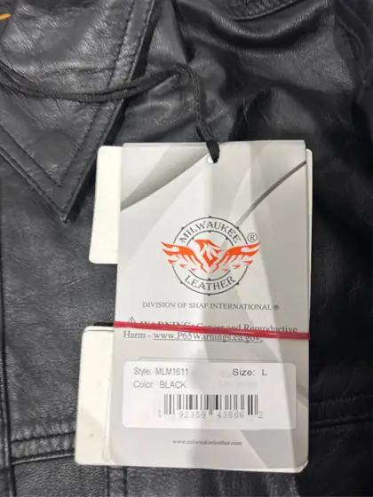 Milwaukee Leather Men's Premium Leather… — Photo 6