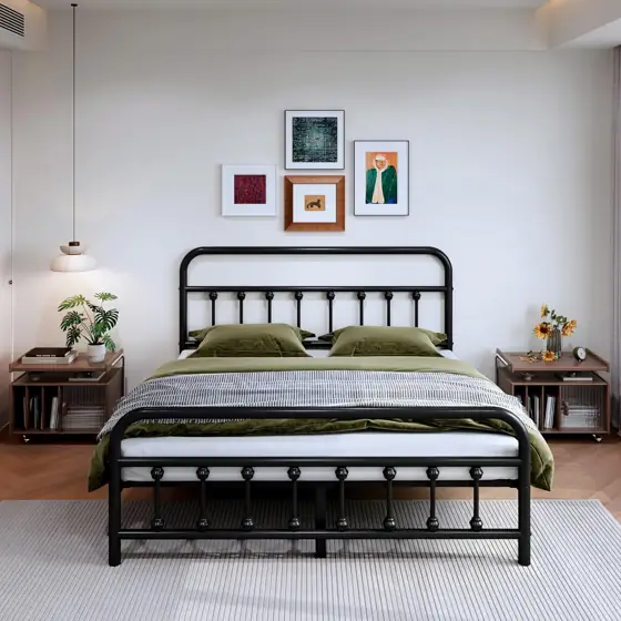 14-Inch Metal Bed Frame, Full… — Photo 1