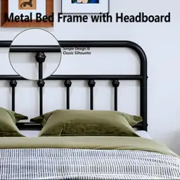 14-Inch Metal Bed Frame, Full… — Photo 3