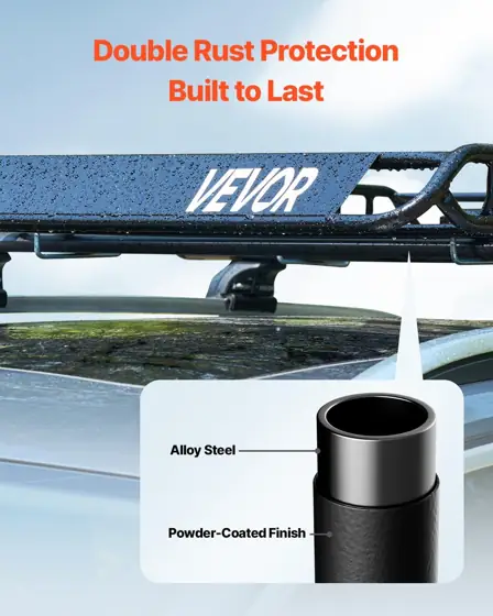 VEVOR Roof Rack Basket 51x36x4.1… — Photo 4