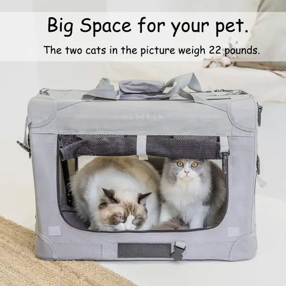 Extra Large Cat Carrier, Soft… — Photo 4