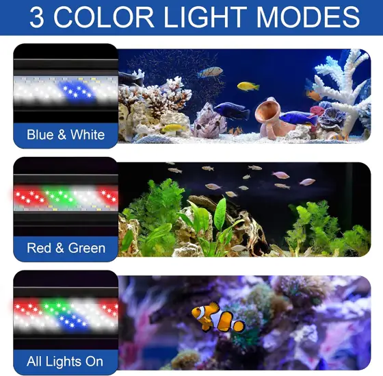 LED Fish Tank Light, Full… — Photo 4