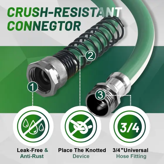 Hybrid Rubber Garden Hose 100… — Photo 3