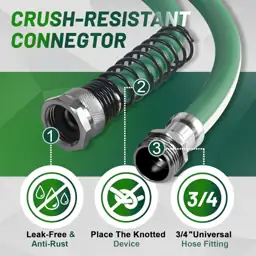 Hybrid Rubber Garden Hose 100… — Photo 3