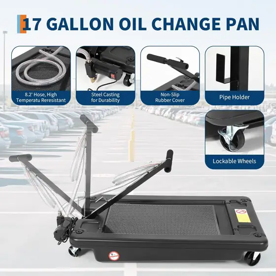 Oil Drain Pan 17 Gallon/64L… — Photo 3
