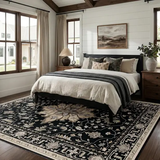 RELEANY Washable Area Rug, 8'x10',… — Photo 2