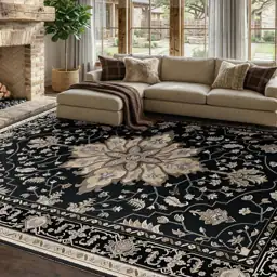 RELEANY Washable Area Rug, 8'x10',… — Photo 4
