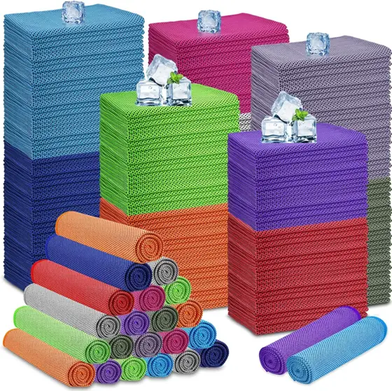 MENOLY 200-Pack Cooling Towels Bulk,… — Photo 1