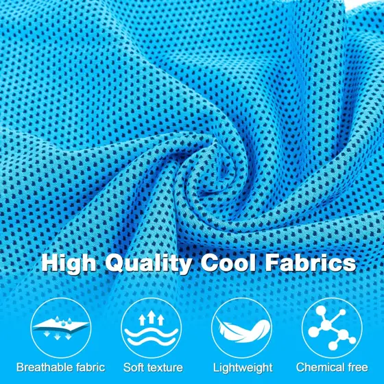 MENOLY 200-Pack Cooling Towels Bulk,… — Photo 3