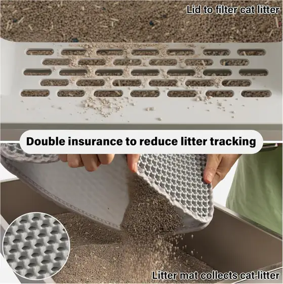 XL Stainless Steel Litter Box… — Photo 4