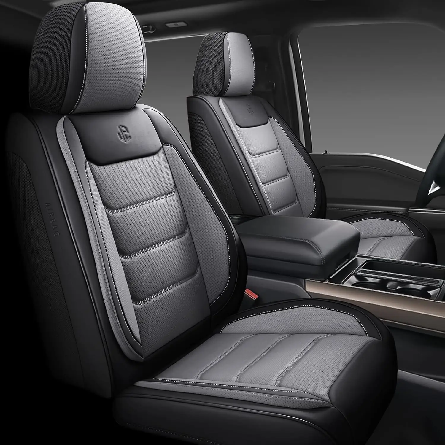 Faux Leather Car Seat Covers… — Photo 1