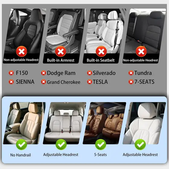 Faux Leather Car Seat Covers… — Photo 2