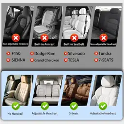 Faux Leather Car Seat Covers… — Photo 2