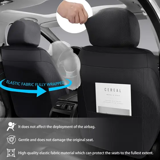 Faux Leather Car Seat Covers… — Photo 4