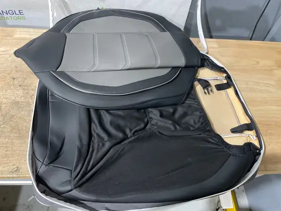 Faux Leather Car Seat Covers… — Photo 5