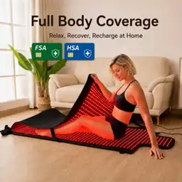 Full-Body Red Light Therapy Mat,… — Photo 2