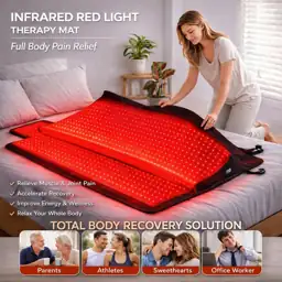 Full-Body Red Light Therapy Mat,… — Photo 4