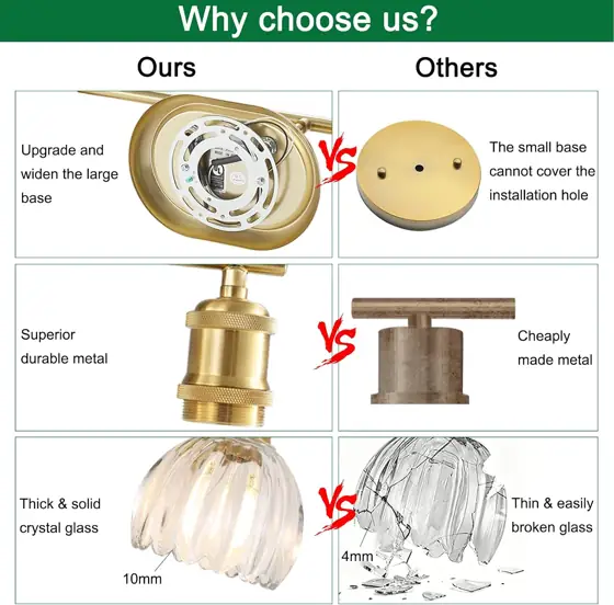 4-Light Bathroom Light Fixture Brushed… — Photo 4