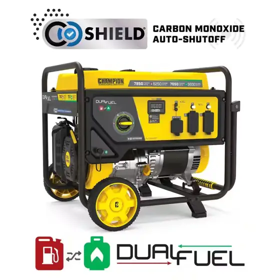 Champion Power Equipment 7850/6250-Watt Dual-Fuel… — Photo 1