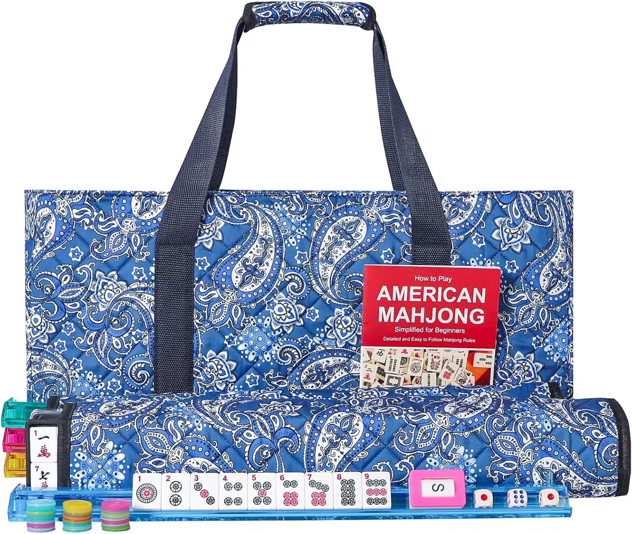American Mahjong Set, 166 White… — Photo 1
