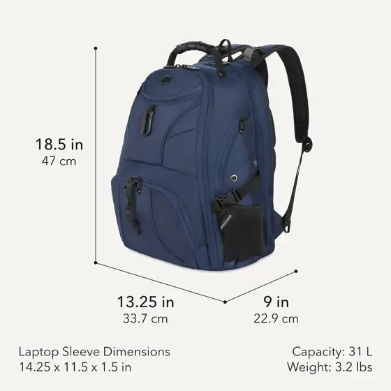 SWISSGEAR 1900 ScanSmart Laptop Backpack,… — Photo 2