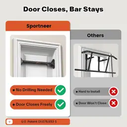 Sportneer Pull Up Bar for… — Photo 3