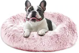 JOLLYVOGUE Calming Dog Bed, Anti-Anxiety… — Photo 1