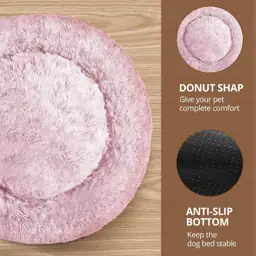 JOLLYVOGUE Calming Dog Bed, Anti-Anxiety… — Photo 3