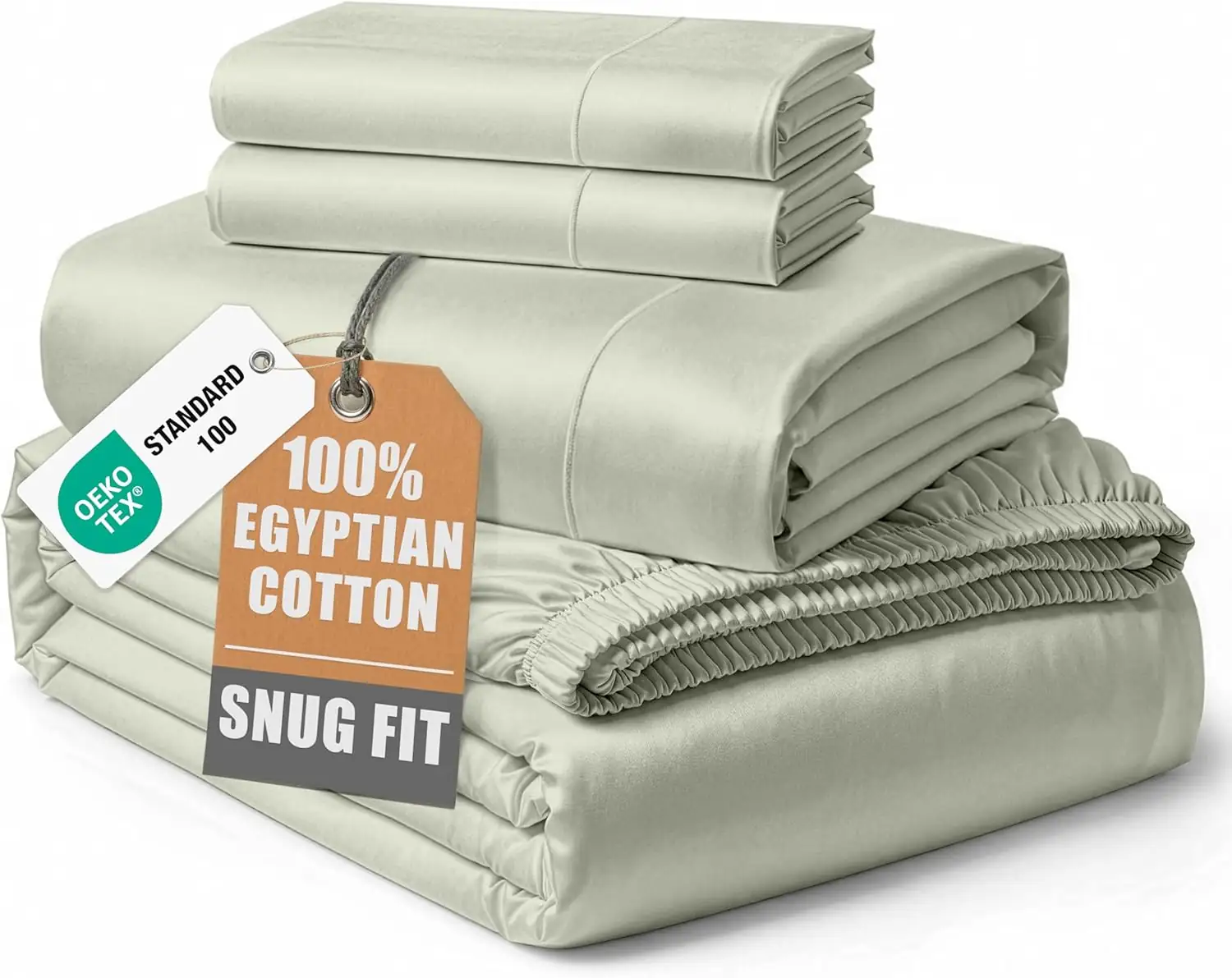 LANE LINEN King Sheets Deep… — Photo 1