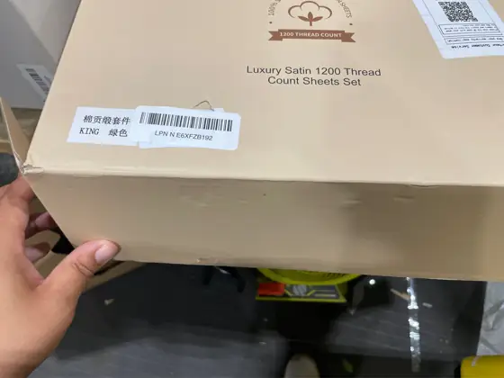 LANE LINEN King Sheets Deep… — Photo 6