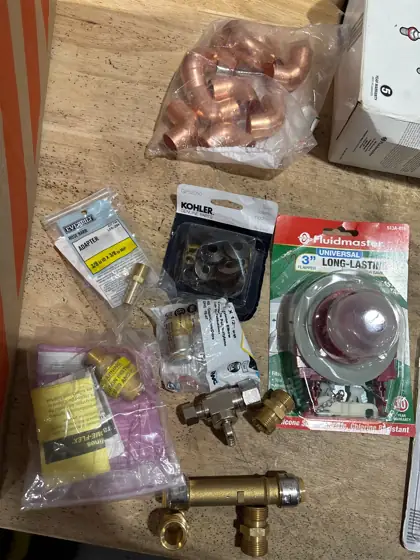 Lot items- Home Depot misc.… — Photo 2